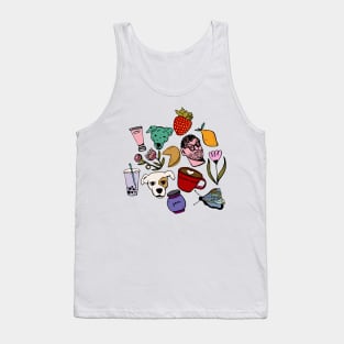 Doodle Party Tank Top